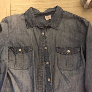 J. Crew Light Blue Button Down Shirt
